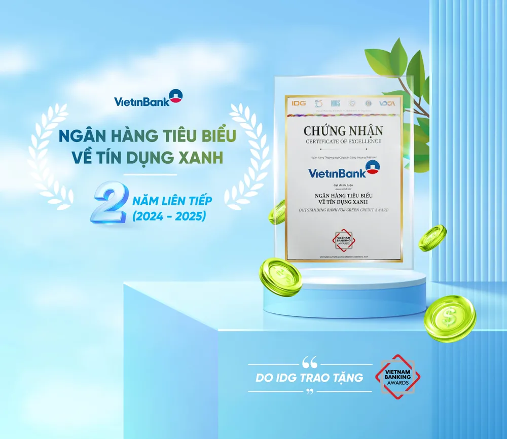 Đây là năm thứ hai liên tiếp Ngân hàng được vinh danh giải thưởng uy tín này