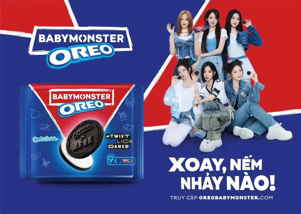 OREO và BABYMONSTER khuấy động cộng đồng fan K-pop