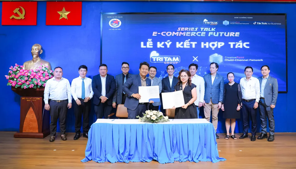 Tri Tâm Group ký kết hợp tác cùng các đối tác tại chương trình.jpg