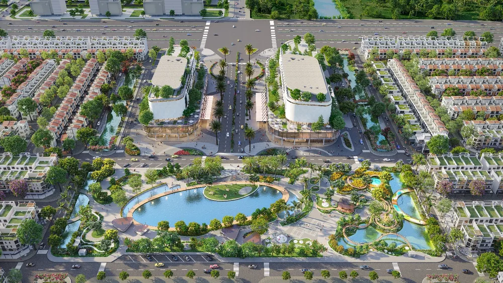 Công viên trung tâm LA Home - trái tim xanh nâng tầm chất lượng sống cho cư dân