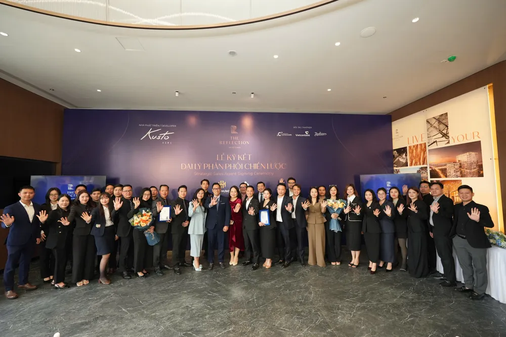 Kusto Home ký kết hợp tác cùng Cen Land và Kiến Hưng cho dự án The Reflection West Lake