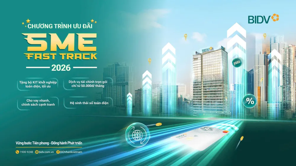 Đón năm “Mã” cùng ưu đãi siêu đã từ BIDV SME Fast Track 2026
