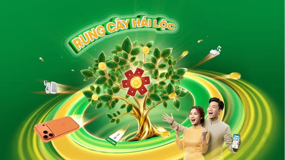 Chương trình “Rung Cây Hái Lộc” có tổng giá trị giải thưởng hơn 1 tỷ đồng