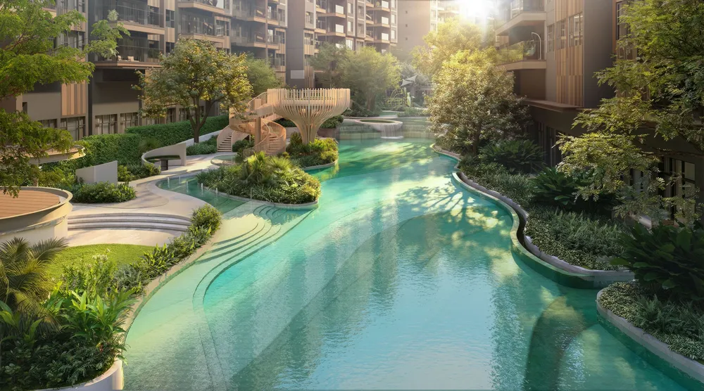 Nhịp xanh thanh bình tại miền sống Maison