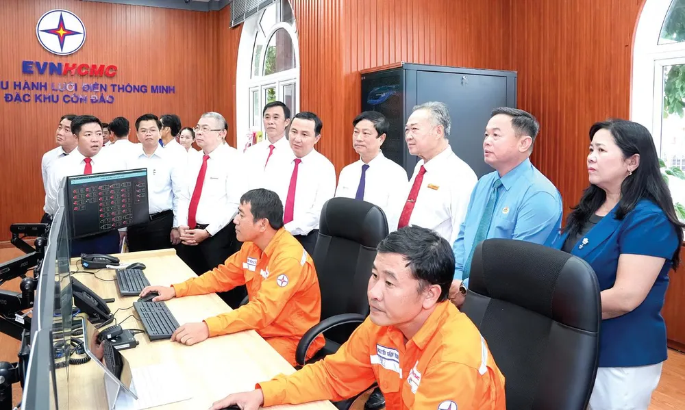 EVNHCMC khánh thành Phòng Điều hành lưới điện thông minh tại đặc khu Côn Đảo