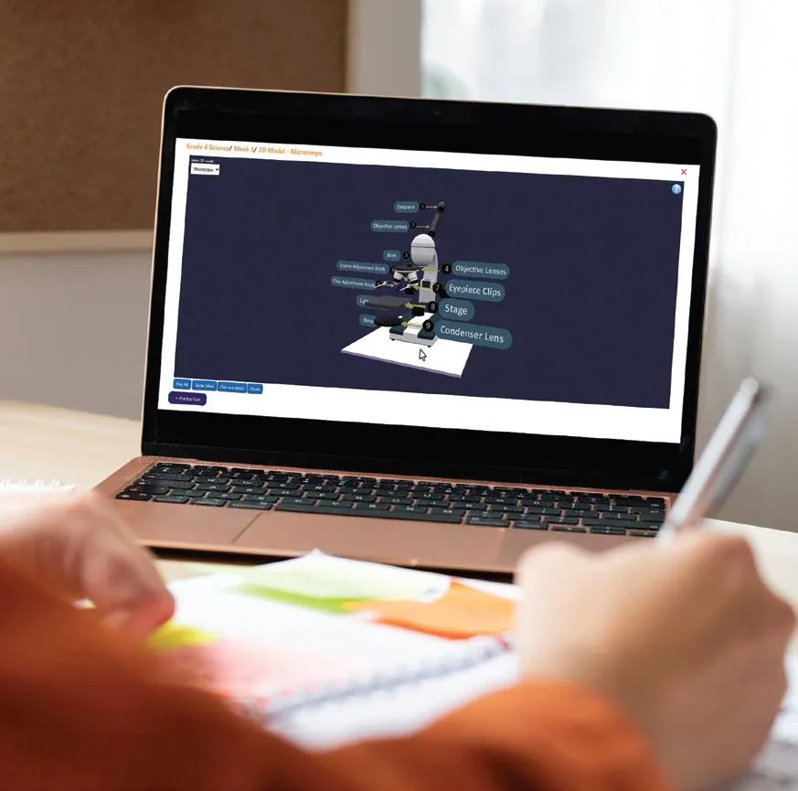 Mô hình 3D trực quan giúp học sinh dễ dàng hiểu và khám phá các khái niệm khoa học