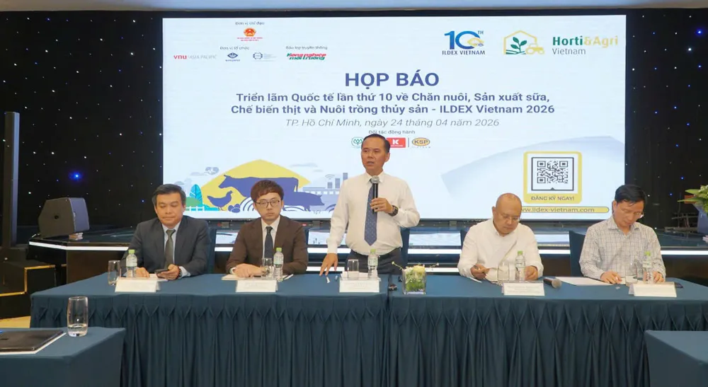 ILDEX Vietnam 2026 sẽ diễn ra tại TPHCM, quy tụ hơn 250 doanh nghiệp từ 25 quốc gia và vùng lãnh thổ