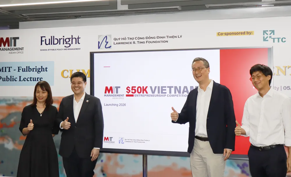 Quỹ Đinh Thiện Lý công bố Cuộc thi khởi nghiệp MIT $50K Việt Nam