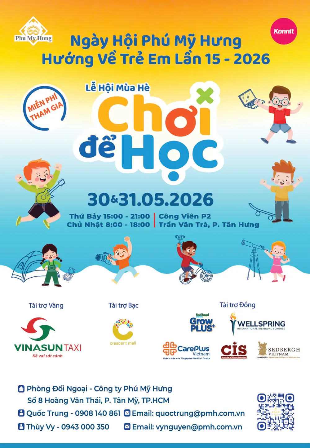 Phú Mỹ Hưng tổ chức ngày hội hướng về trẻ em lần thứ 15 - 2026