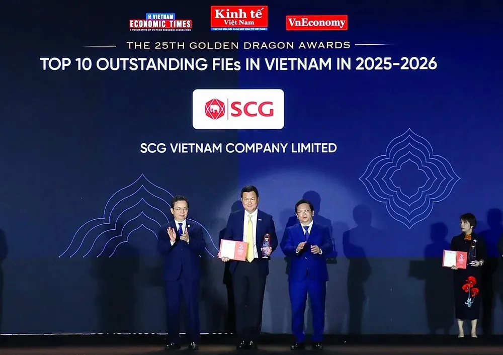 SCG được vinh danh Top 10 Doanh nghiệp FDI tiêu biểu – Doanh nghiệp tiên phong thực thi ESG tại Giải thưởng Rồng Vàng lần thứ 25, ghi dấu ấn 5 năm liên tiếp được xướng tên tại giải thưởng này