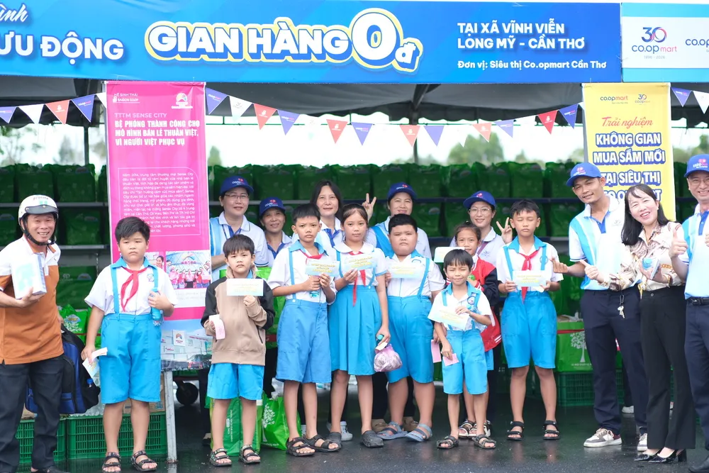 Saigon Co.op tổ chức “Phiên chợ 0 đồng” hỗ trợ 500 gia đình chính sách tại Cần Thơ