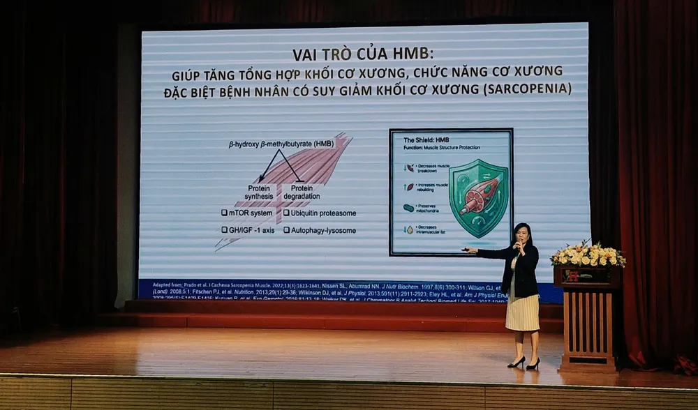 Sụt cân, suy giảm khối cơ là một trong những vấn đề bệnh nhân phải đối mặt và cần chăm sóc dinh dưỡng để cải thiện