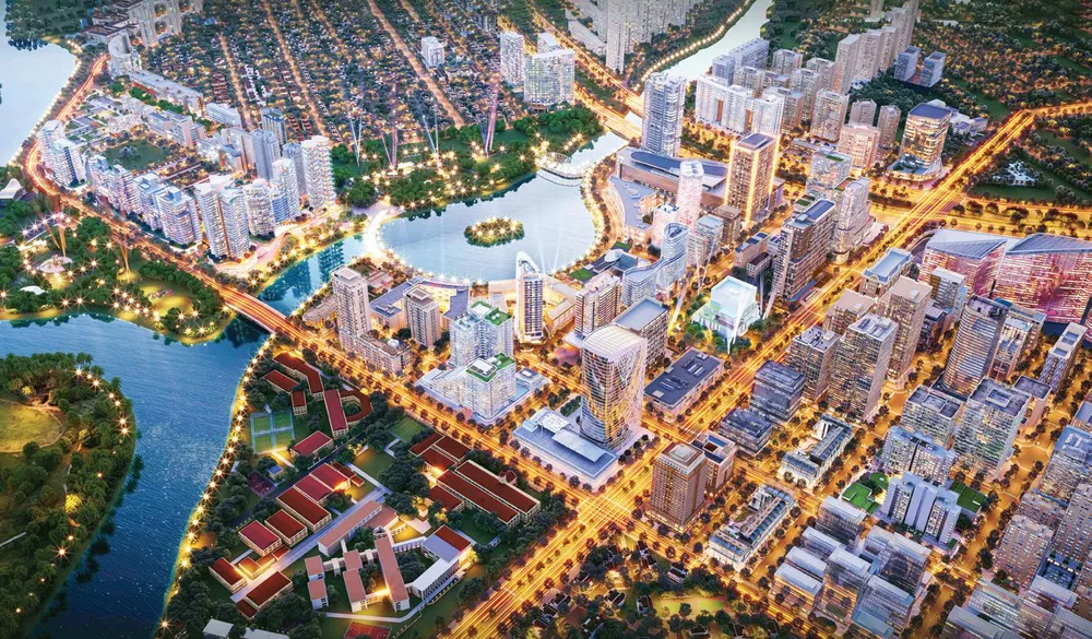 Phối cảnh đô thị Phú Mỹ Hưng giai đoạn 2.0
