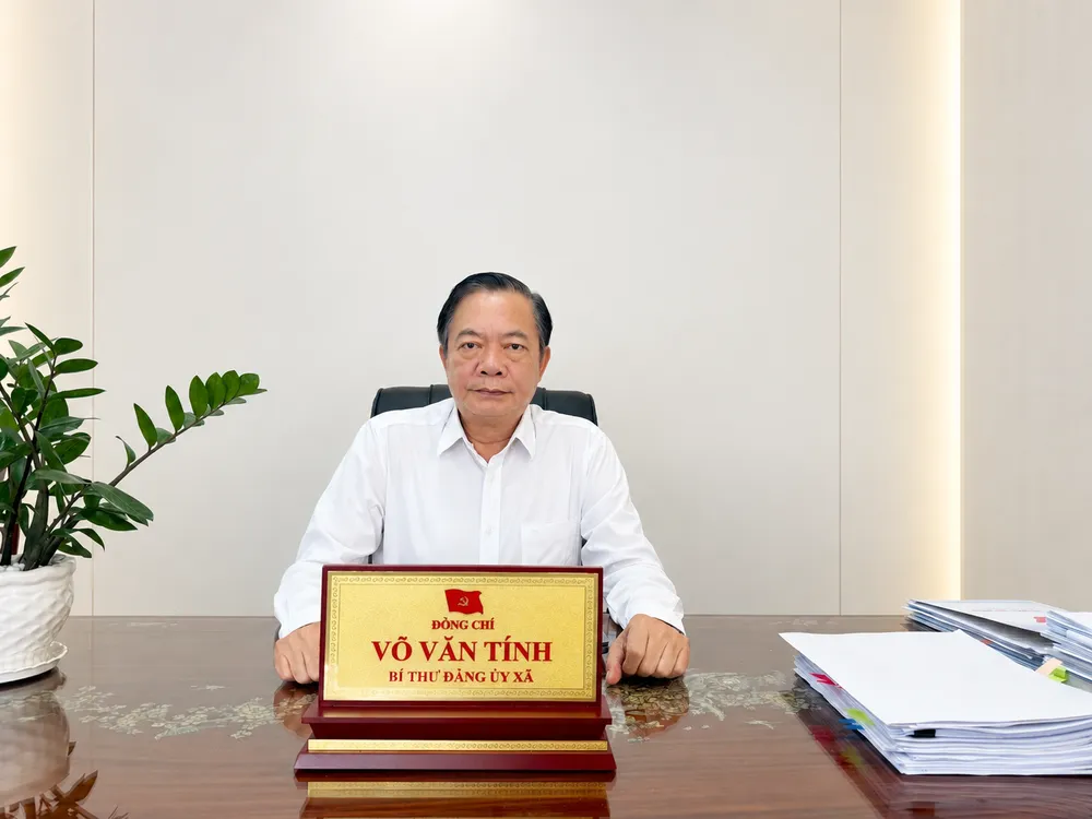 Ông Võ Văn Tính, Bí thư Đảng ủy, Chủ tịch HĐND xã Bắc Tân Uyên