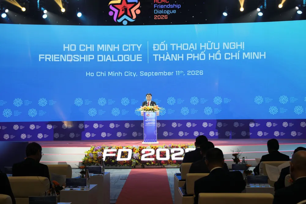 Ông Nguyễn Lộc Hà, Phó Chủ tịch Thường trực Uỷ ban Nhân dân TPHCM phát biểu chỉ đạo tại Hội nghị