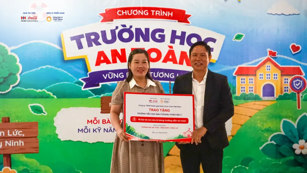 Swire Coca-Cola Việt Nam đồng hành xây dựng năng lực an toàn cho học sinh