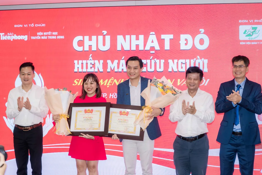Chương trình Chủ Nhật Đỏ 2026 thu hút hơn 600 người tham gia tại TP.HCM, tiếp nhận gần 400 đơn vị máu