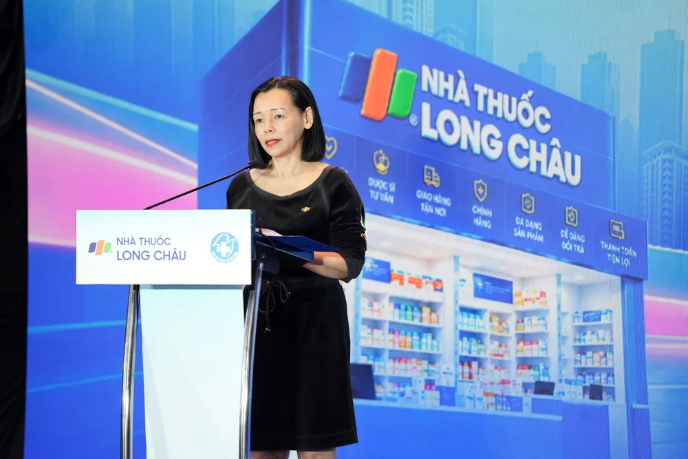 4-ok. Bà Nguyễn Bạch Điệp - Chủ tịch FPT Retail kiêm Tổng Giám đốc Hệ thống Nhà thuốc và Tiêm chủng Long Châu.jpg