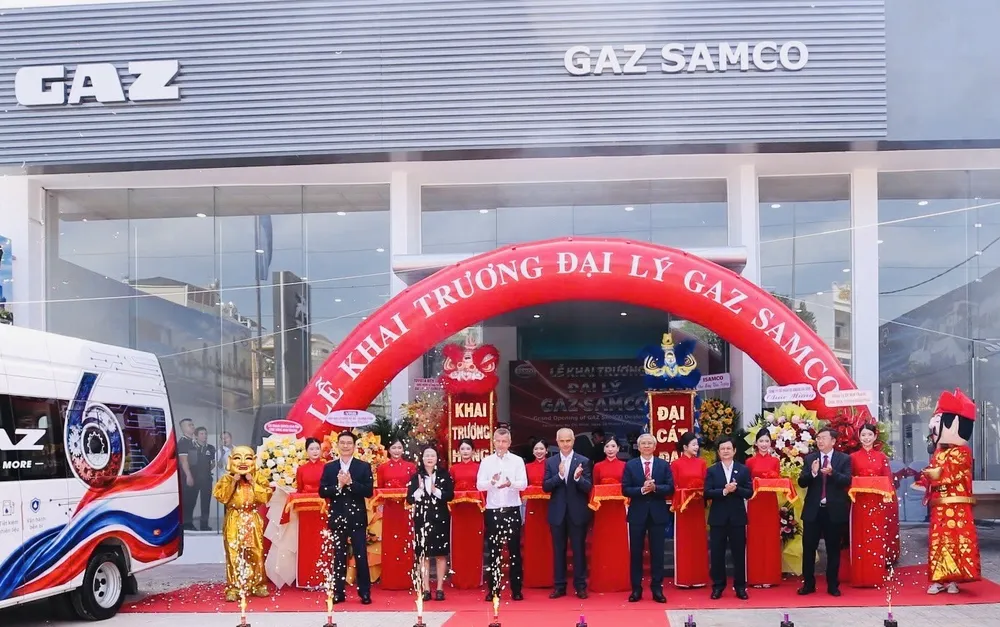 Nghi thức khai trương đại lý GAZ SAMCO 3S tại TPHCM