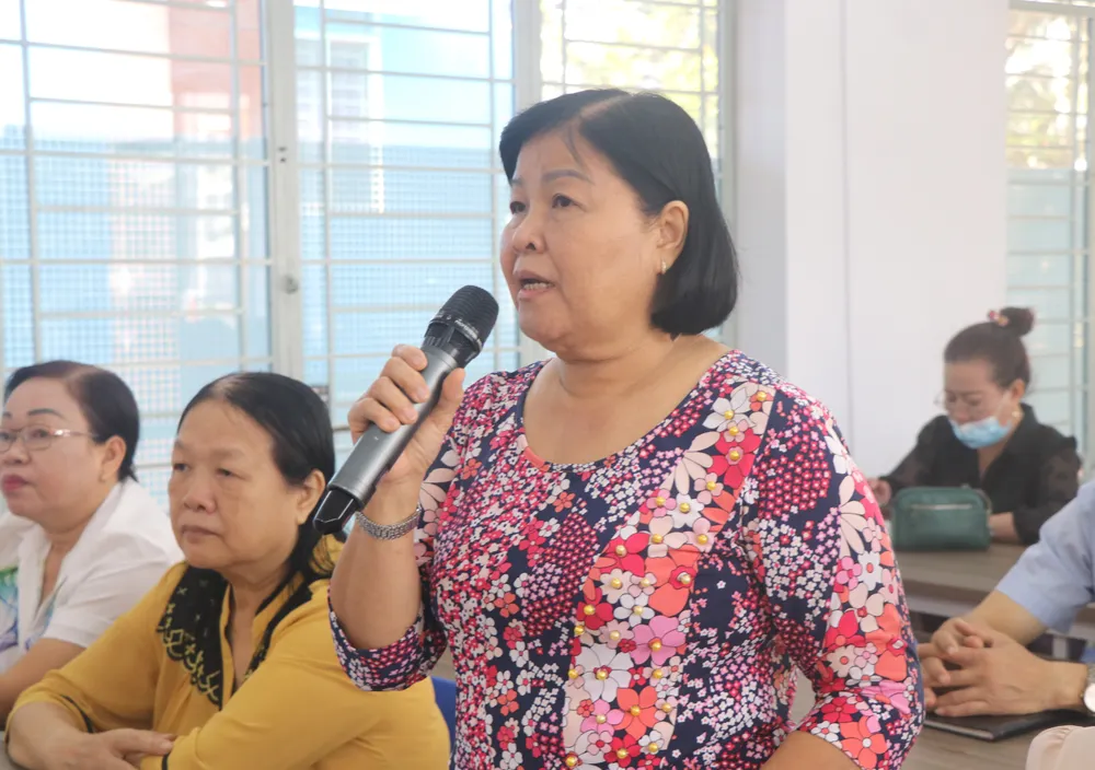 Cử tri Đoàn Thị Mỹ Hạnh kiến nghị TPHCM cần thêm các hoạt động tuyên truyền, phổ biến Luật BHYT, BHXH, BHTN... cho người lao động Cử tri Đoàn Thị Mỹ Hạnh kiến nghị TPHCM cần thêm các hoạt động tuyên truyền, phổ biến Luật BHYT, BHXH, BHTN... cho người lao động