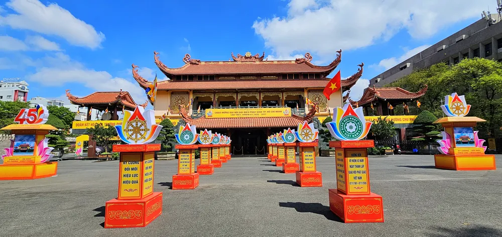 Việt Nam Quốc Tự (phường Hòa Hưng, TPHCM) nơi tổ chức các hoạt động trong khuôn khổ Đại hội.jpg