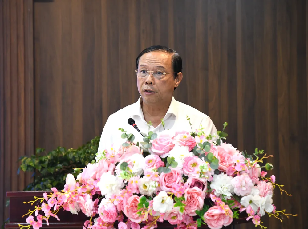 Đồng chí Nguyễn Văn Thọ phát biểu chỉ đạo hội nghị