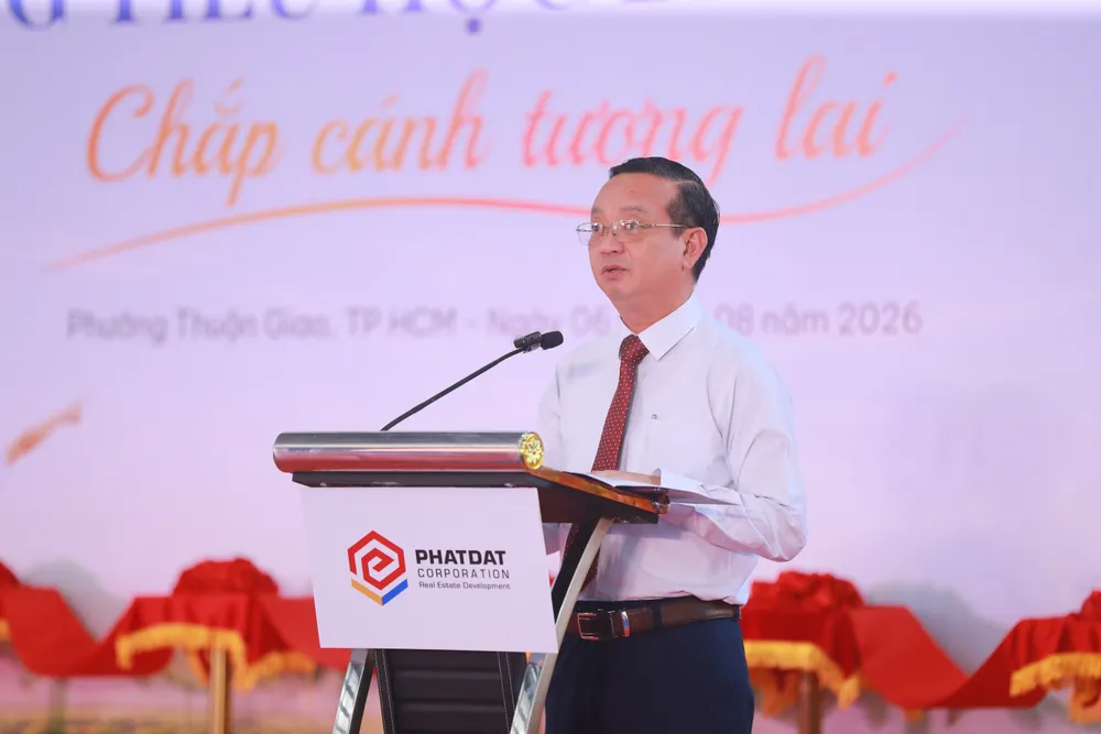 Ông Bùi Minh Thạnh, Thành ủy viên, Phó Chủ tịch UBND TP (2).HCM phát biểu tại buổi Lễ_snapshot_00.00.000.jpg