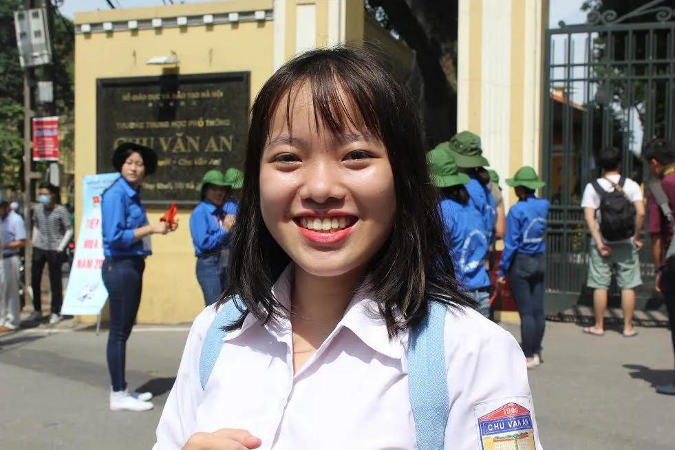 Kỳ thi THPT quốc gia năm 2017: Thí sinh hào hứng với đề thi môn Ngữ văn  ảnh 3