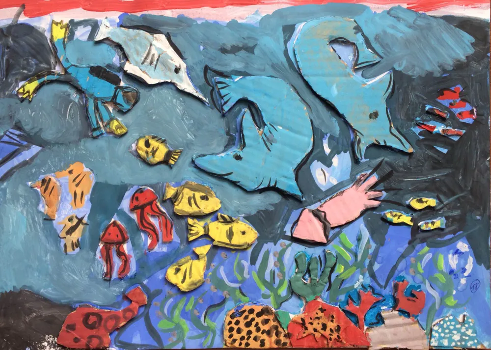 Lần đầu tiên học sinh Hà Nội có triển lãm hội họa ảnh 2