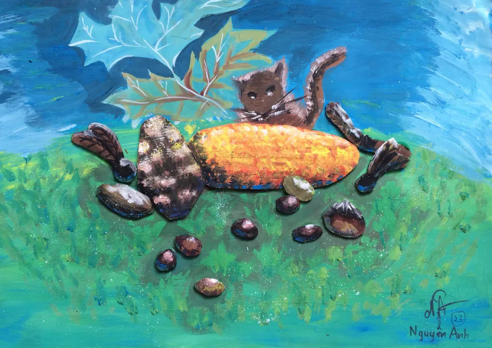 Lần đầu tiên học sinh Hà Nội có triển lãm hội họa ảnh 3