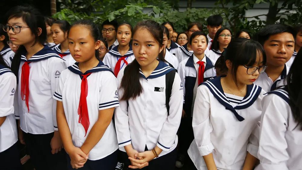 Hôm nay, thầy Văn Như Cương về thăm học trò lần cuối ảnh 12