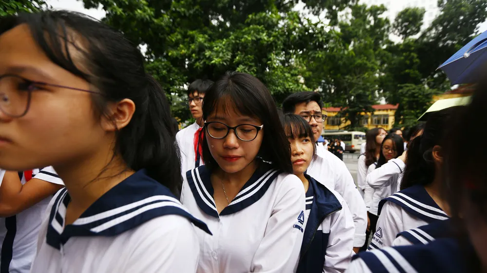 Hôm nay, thầy Văn Như Cương về thăm học trò lần cuối ảnh 10