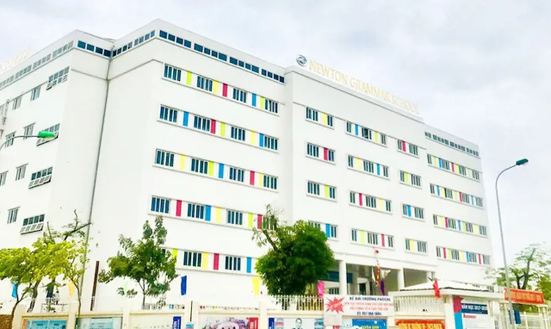 Trường Tiểu học-THCS-THPT Newton (đặt tại khu đô thị Cổ Nhuế - Nam Cường) - Ảnh: trang web của trường