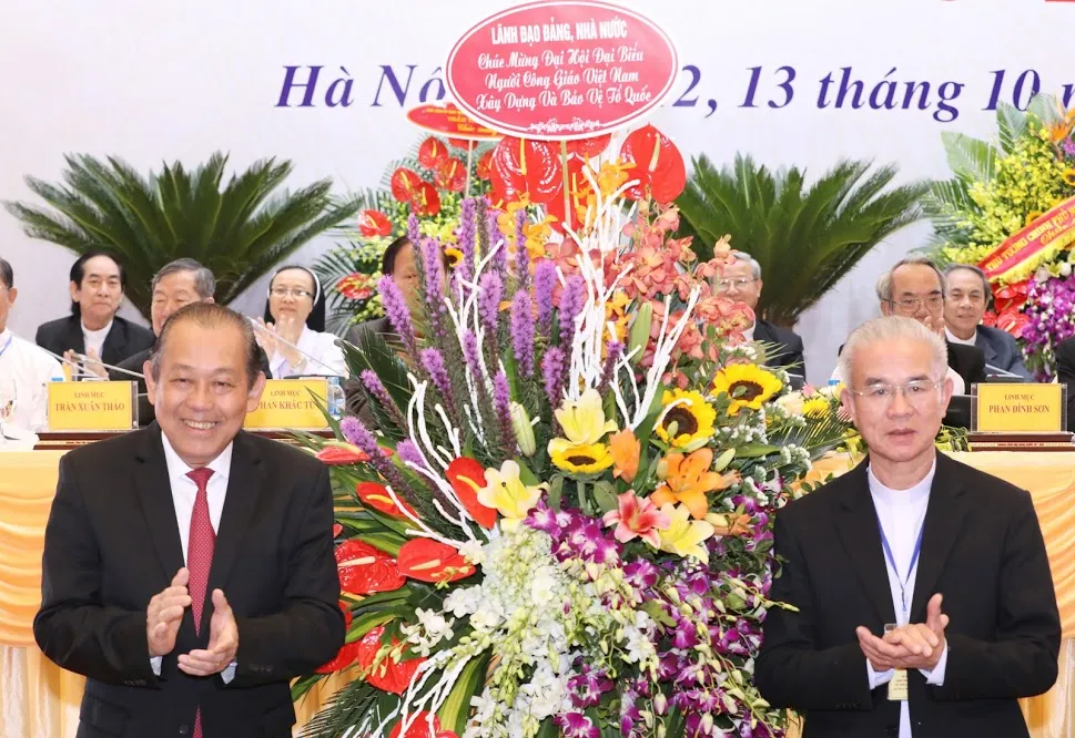 Đồng bào công giáo góp phần thiết thực xây dựng và phát triển đất nước ảnh 1