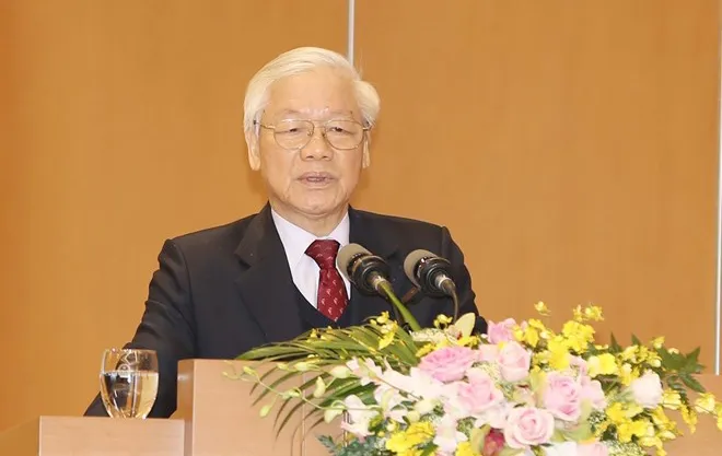 Đồng chí Nguyễn Phú Trọng: Kiên quyết đấu tranh loại bỏ những người tham nhũng, hư hỏng  ​ ảnh 1