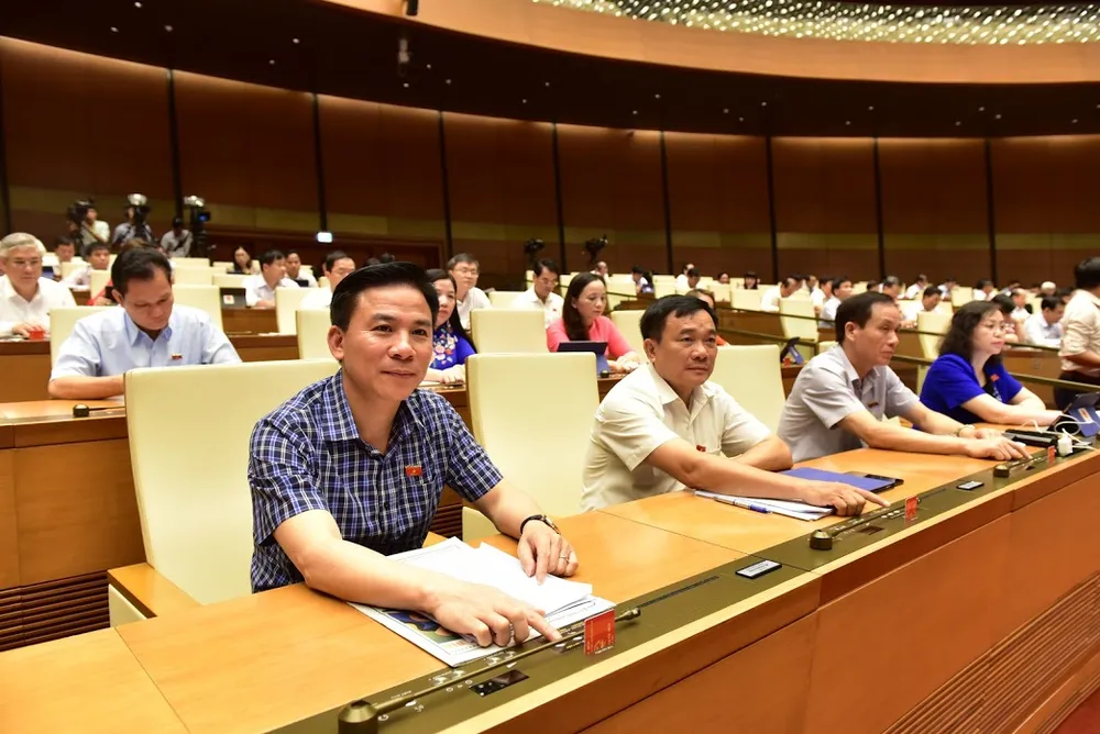 ĐBQH bấm nút thông qua Nghị quyết