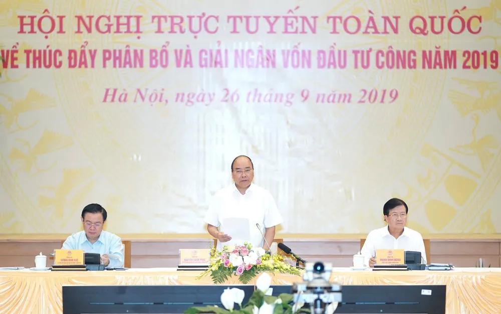 Kiên quyết cắt vốn đầu tư công nếu chậm giải ngân ảnh 1