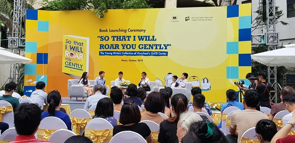 Ra mắt cuốn sách của các em học sinh viết bằng tiếng Anh ảnh 1