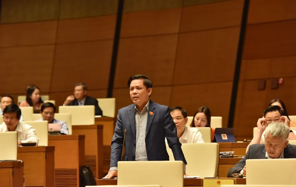 Bộ trưởng Bộ GT-VT Nguyễn Văn Thể. Ảnh: VIẾT CHUNG