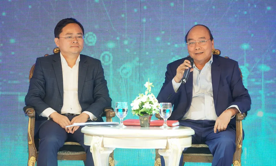 Thủ tướng đối thoại với thanh niên khởi nghiệp                                                                    ​ ảnh 1