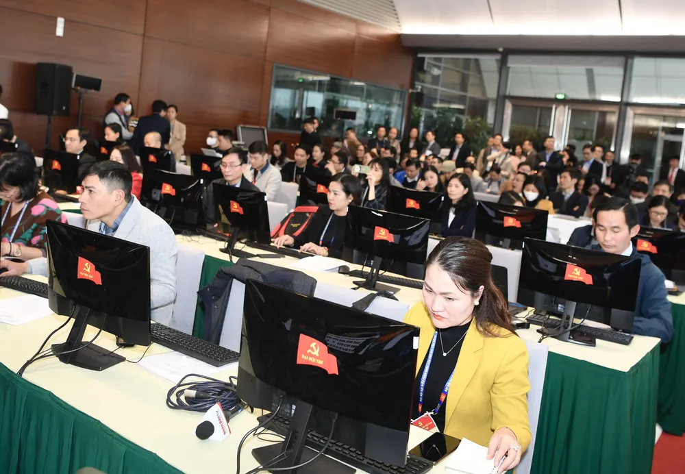 Tình hình đại biểu dự Đại hội XIII của Đảng ảnh 1