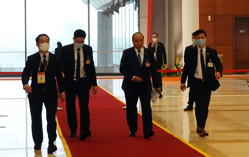 Thủ tướng họp khẩn về Covid-19 tại nơi tổ chức Đại hội Đảng ảnh 1