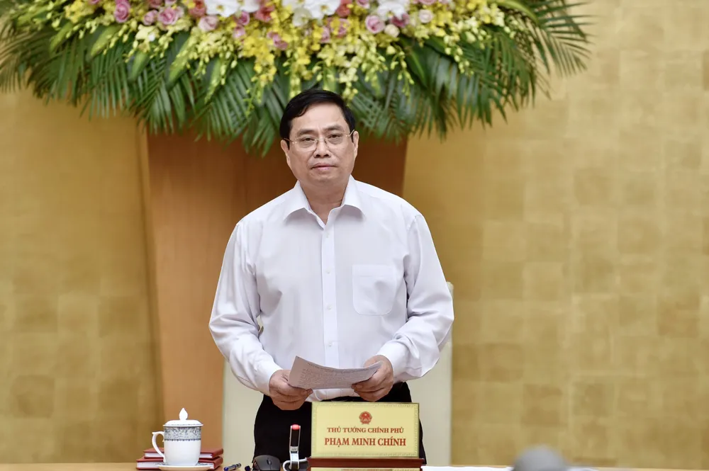 Thủ tướng Chính phủ Phạm Minh Chính. Ảnh: VIẾT CHUNG