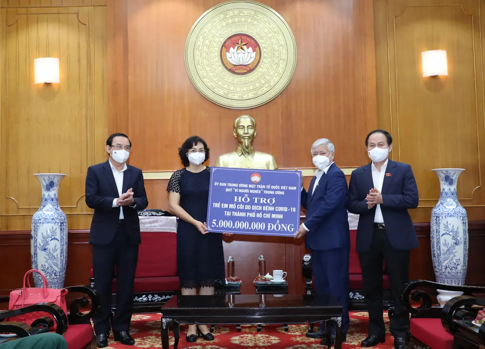 TPHCM tri ân đồng bào trong và ngoài nước, bạn bè quốc tế hỗ trợ ​ứng phó dịch bệnh ảnh 4