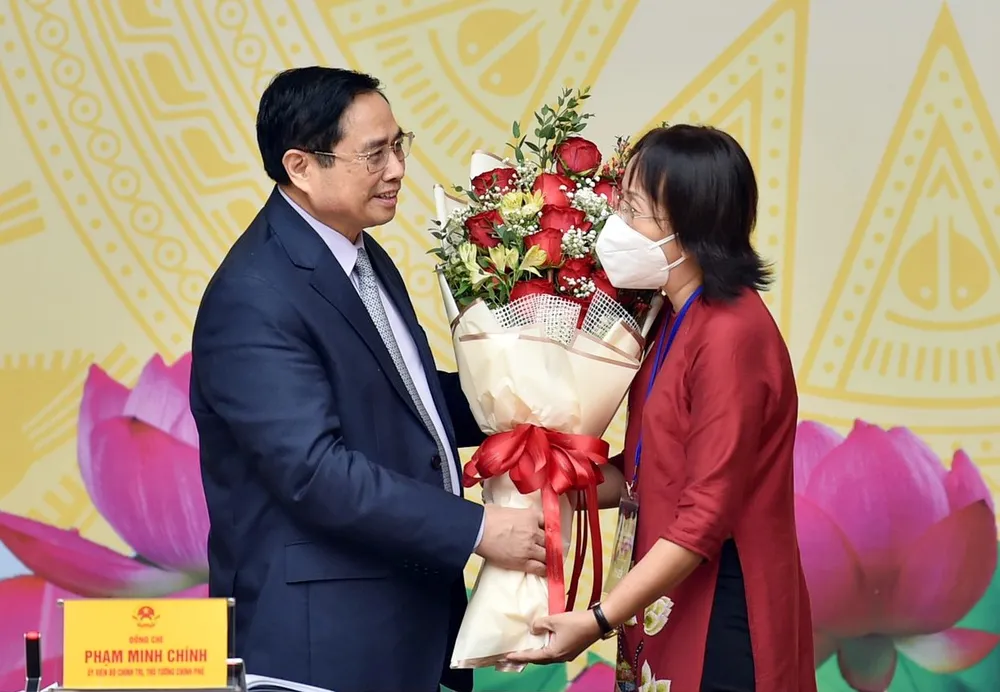  Thủ tướng Chính phủ Phạm Minh Chính: Tôn vinh các thầy cô giáo bằng nhiều hình thức sâu sắc, rộng rãi hơn ảnh 2