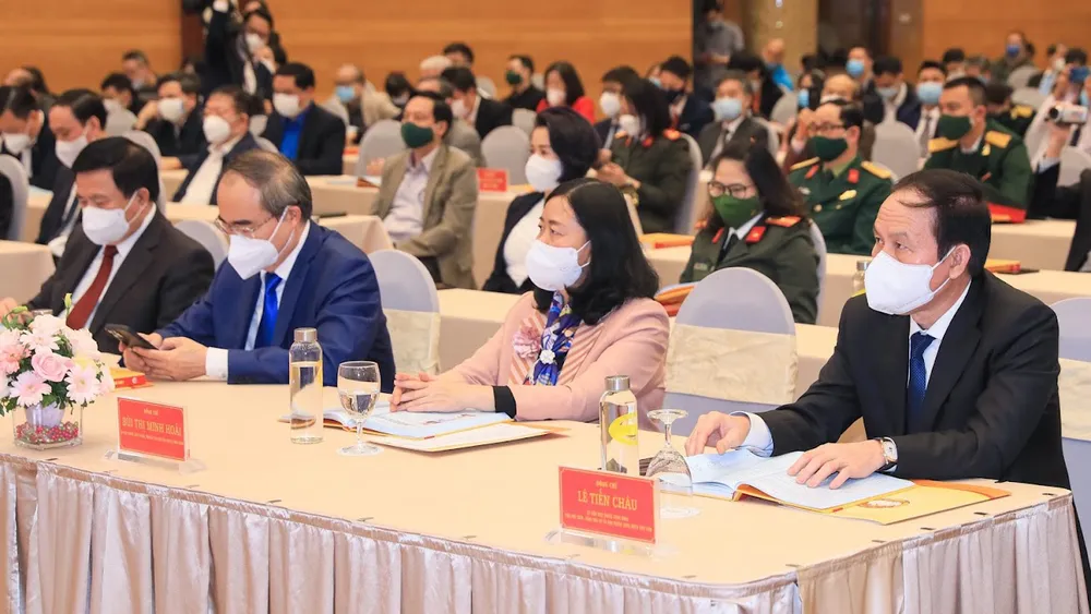 Các đại biểu dự lễ trao giải