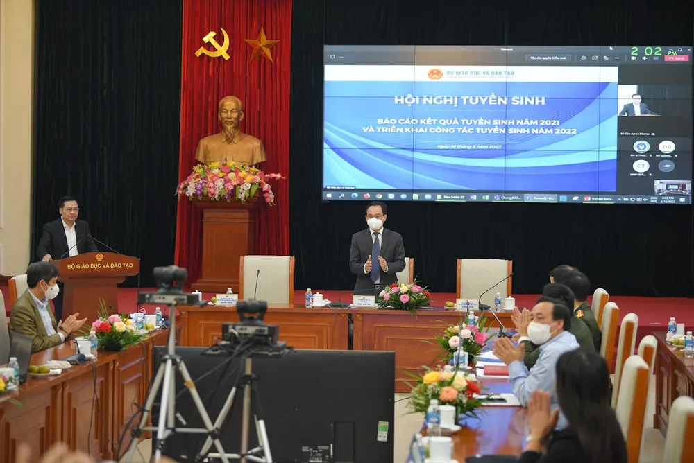 Đổi mới tuyển sinh 2022: Thí sinh đăng ký xét tuyển trực tuyến sau khi kết thúc kỳ thi tốt nghiệp THPT  ​ ảnh 1