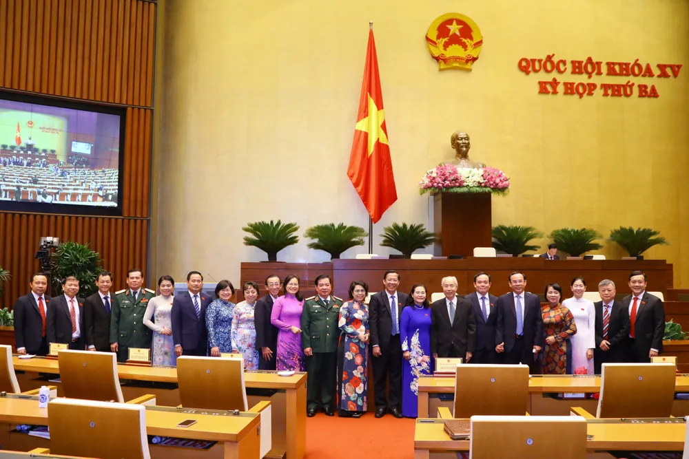 Bế mạc kỳ họp thứ 3 Quốc hội khóa XV: Tuyệt đối không được để xảy ra tham nhũng, tiêu cực, trục lợi chính sách  ​ ảnh 4