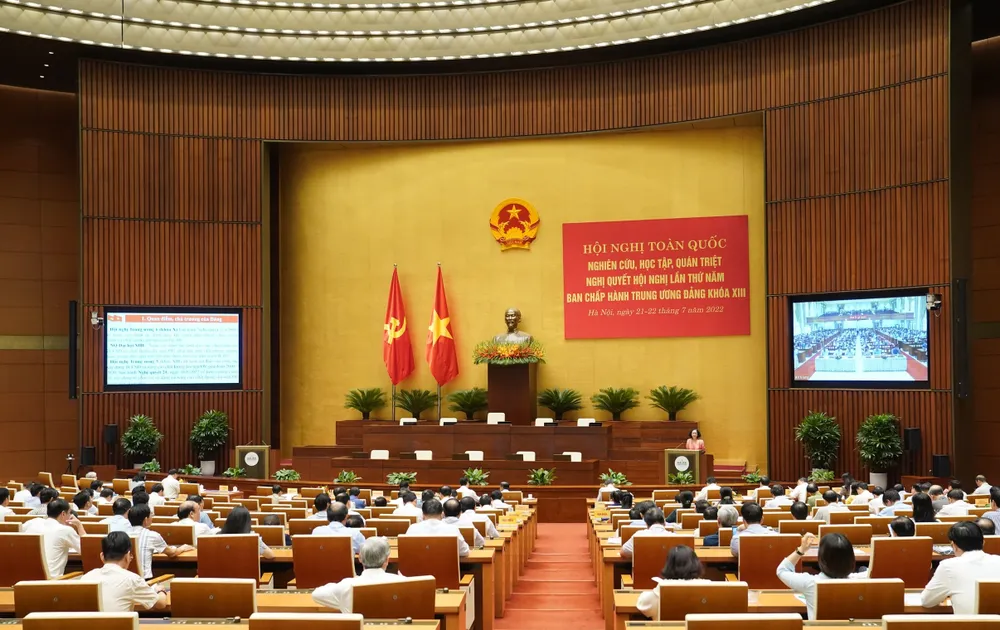 Trưởng Ban Tổ chức Trung ương Trương Thị Mai: “Người vào Đảng thì động cơ phải trong sáng“ ảnh 1