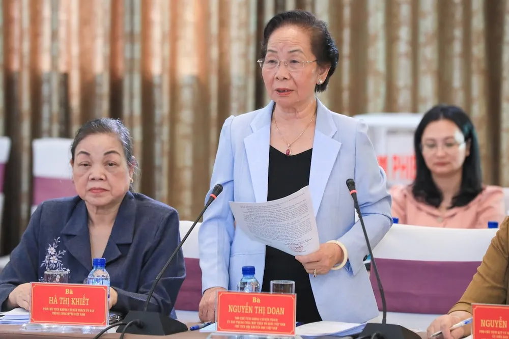 Lấy phiếu tín nhiệm các chức danh lãnh đạo Ủy ban Trung ương MTTQ Việt Nam ảnh 1